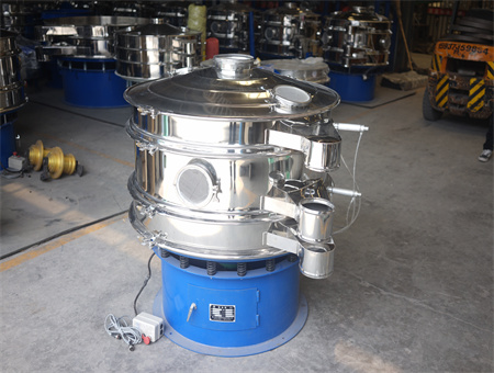 Ultrasonic rotary vibrating screen